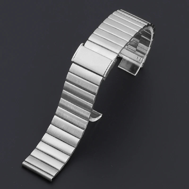 Stainless Steel Quick Release Watch Strap for Seiko, Rolex, Casio - Bamboo Knot Wristband Wholesale
