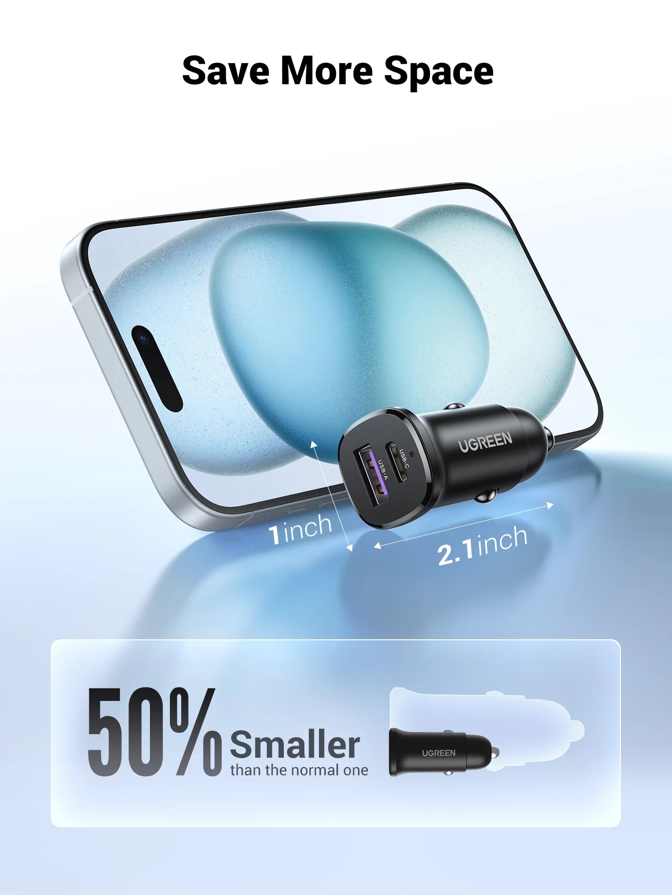 CowLost | ugreen-30w-usb-c-car-charger |6