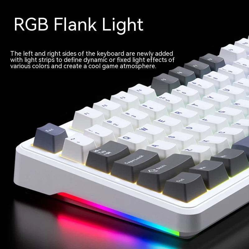CowLost | aula-f87-pro-mechanical-keyboard-wired-2-4g-wireless-bluetooth-tri-mode-87key-8000mah |5
