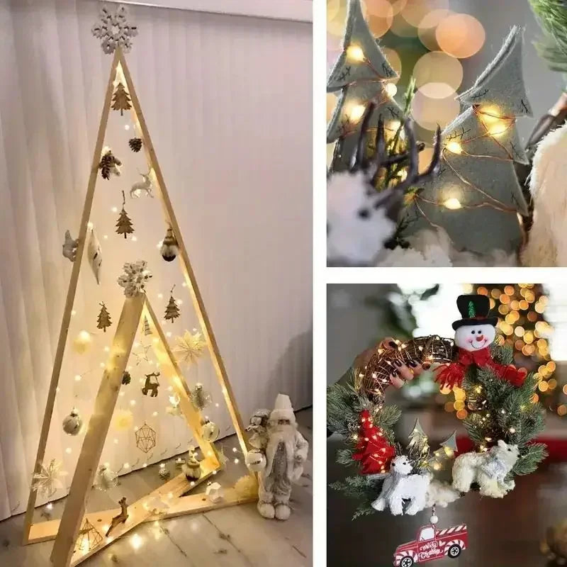 CowLost | christmas-tree-skirts-product_id-32m-300led-rgb-solar-fairy-string-lights-outdoor-8-modes-copper-wire-for-garden-party-wedding-christmas |10