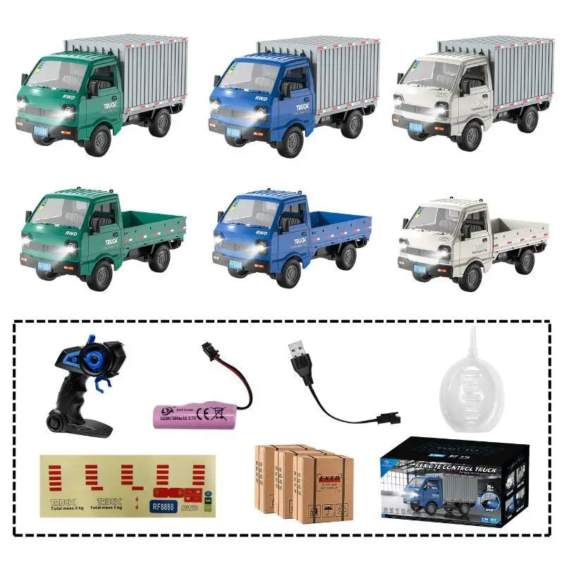 CowLost | fencing-barriers-kf21-1-16-remote-control-drift-and-climbing-truck-with-led-lights |1