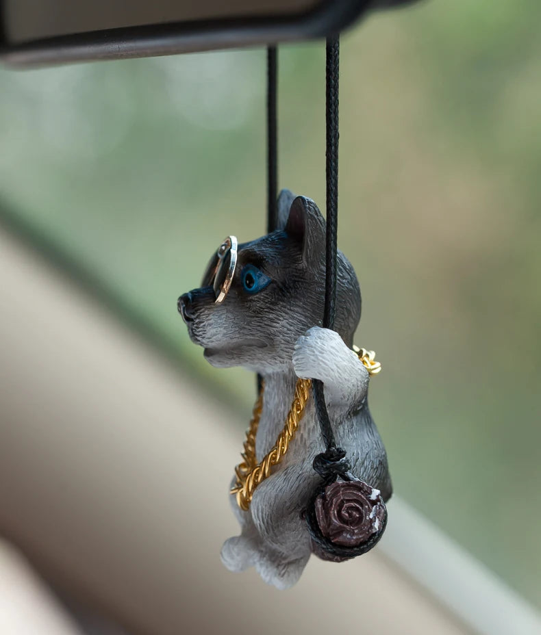 CowLost | product_id-resin-husky-dog-rearview-mirror-pendant-car-decoration-gift |13