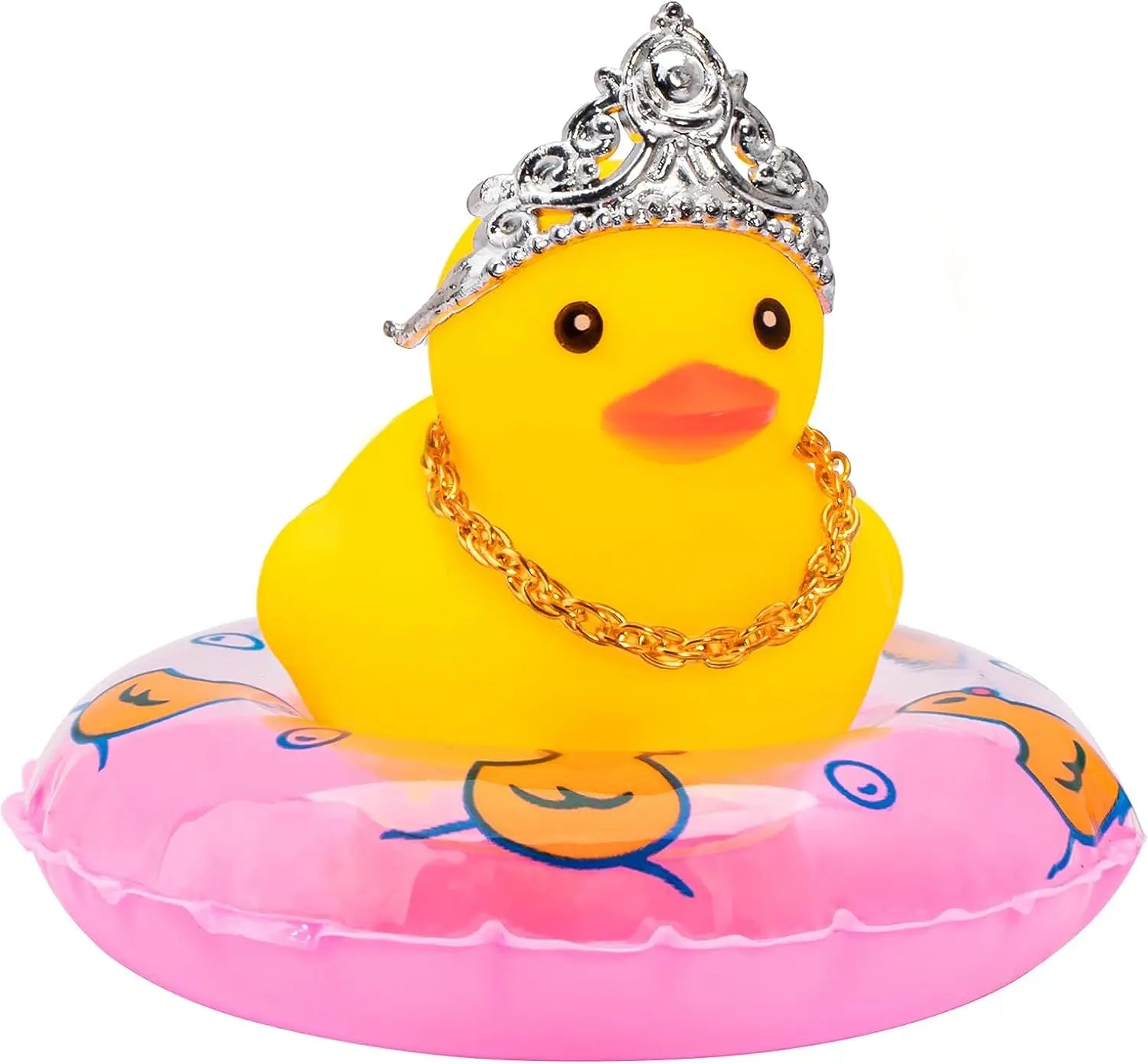 CowLost | product_id-car-rubber-duck-dashboard-ornament-with-pearl-necklace-and-crown-for-jeeps |30