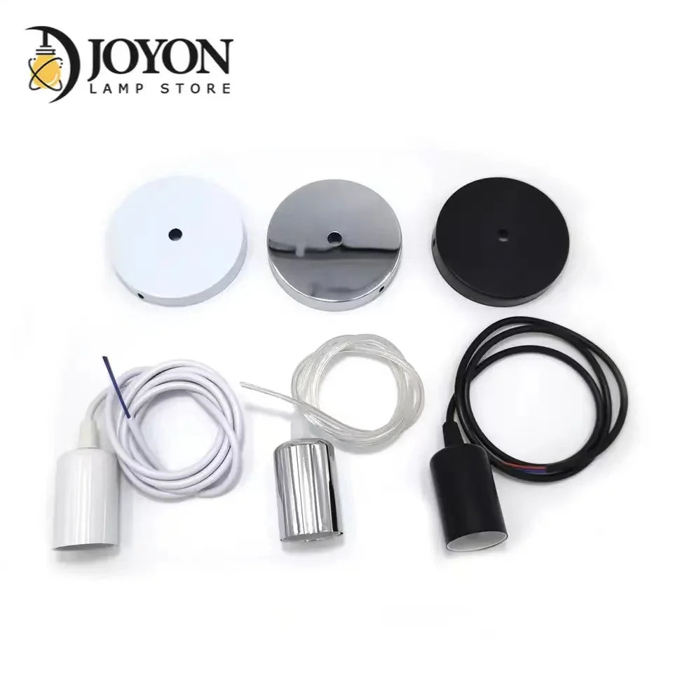 CowLost | product_id-0-5m-screw-type-e27-hanging-light-socket-holder-diy-retro-lighting-kit |2