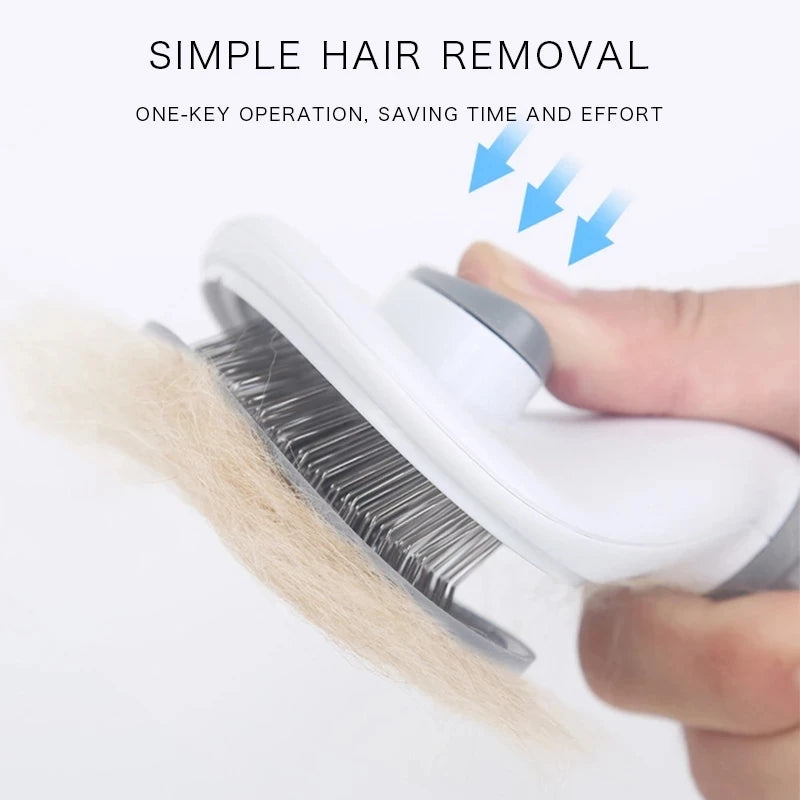 CowLost | tools-pet-hair-removal-comb-for-cats-and-dogs-stainless-steel-grooming-brush |2