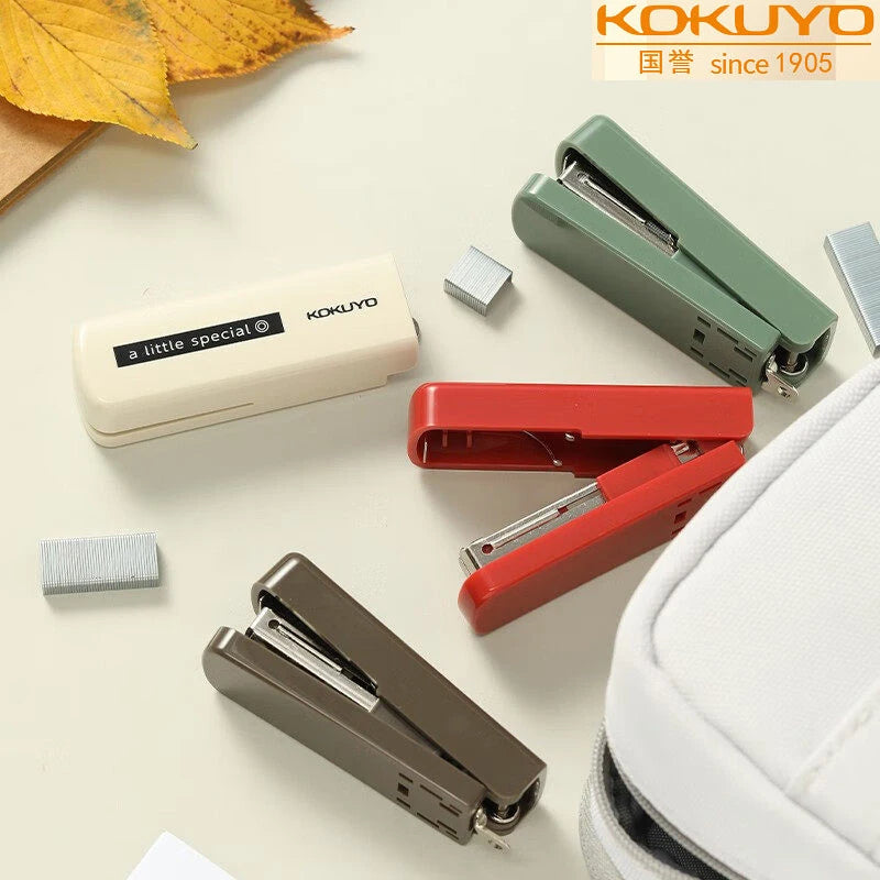 CowLost | product_id-kokuyo-mini-shinkyo-stapler-no-10-needle-ergonomic-grip-high-strength-compact-design |1
