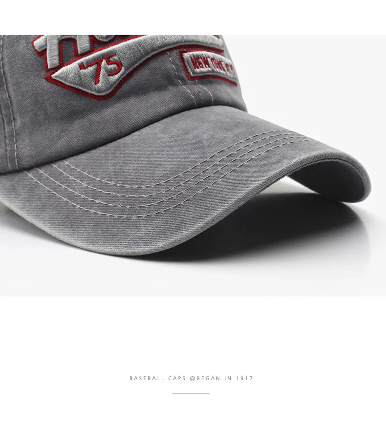 CowLost | baseball-cap-fashion-letter-embroidery-snapback-hat-vintage |18