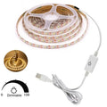 CowLost | light-ropes-strings-product_id-5v-dc-usb-led-strip-light-2835-touch-dimmer-flexible-diy-backlight-for-mirror-christmas-room-decor |18