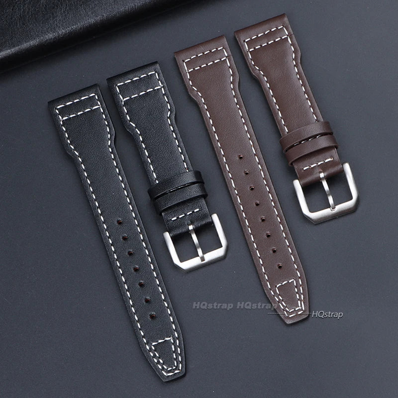 CowLost | bracelets-product_id-leather-watch-strap-20mm-21mm-22mm-for-iwc-pilot-waterproof-sport-replacement-bracelet-unisex |2