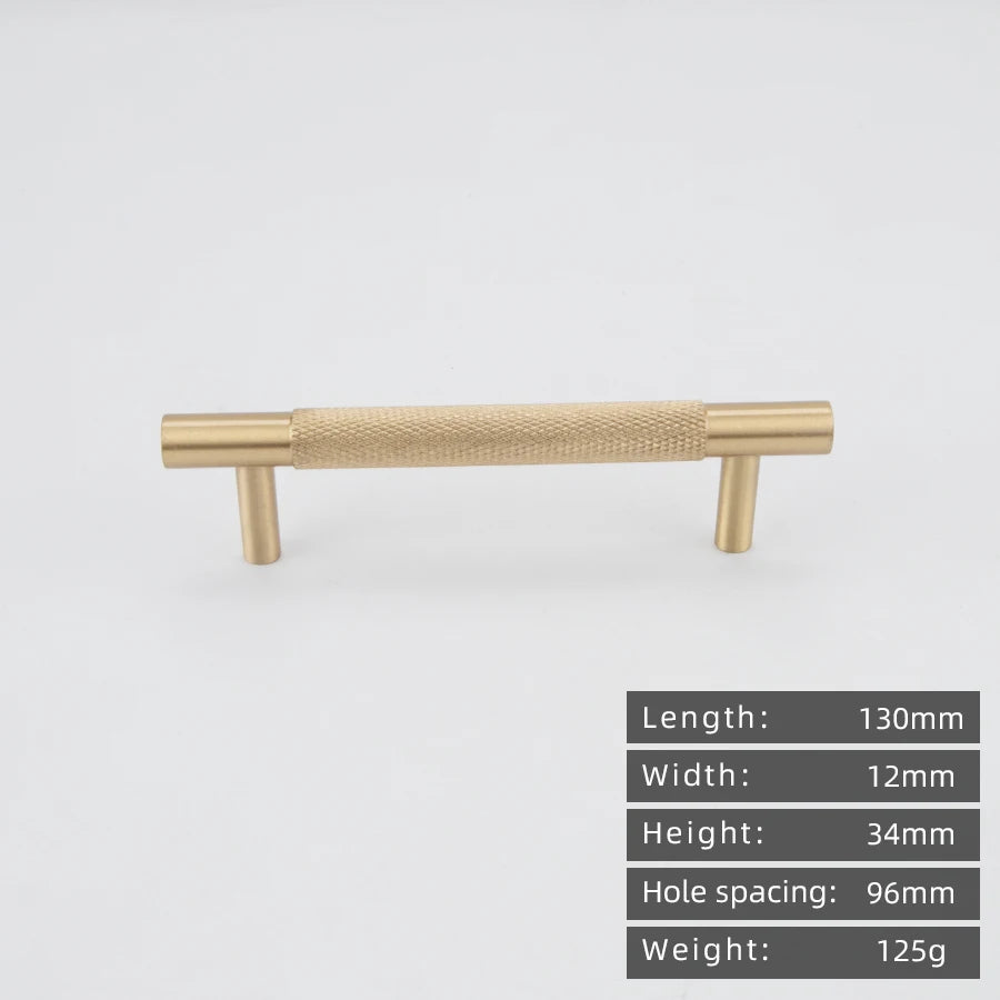 CowLost | kedlo-european-luxury-solid-brass-embossed-gold-500mm-long-handle-american-retro-antique-drawer-t-handle |34