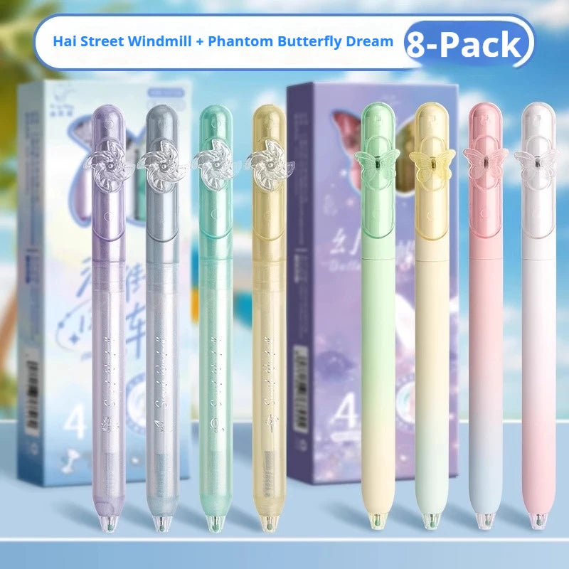 CowLost | product_id-4-pack-kawaii-retractable-gel-pens-0-5mm-fast-drying-spinning-twist-pen-for-school-journaling |23