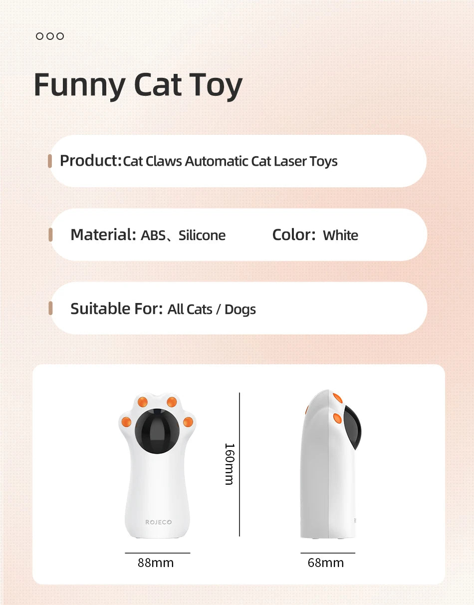 CowLost | uncategorized-rojeco-automatic-intelligent-interactive-led-laser-cat-toy-usb-rechargeable |20