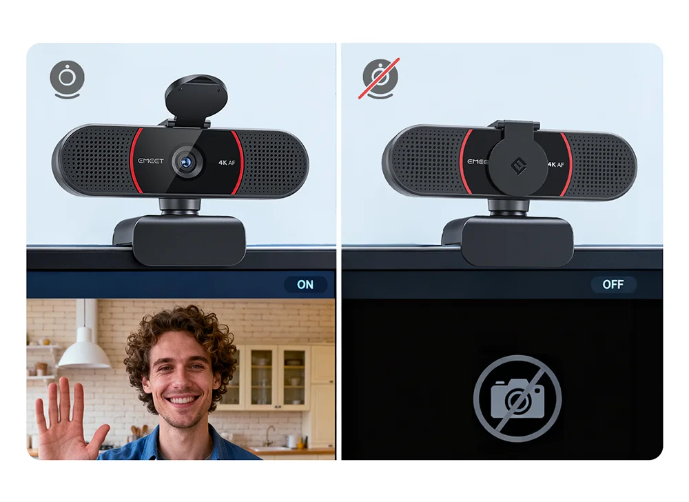 CowLost | 4k-webcam-1080p-60fps-web-camera-emeet-usb-camera-with-mics |18
