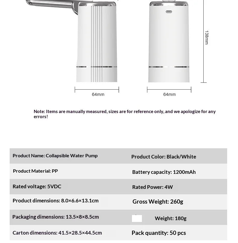 CowLost | product_id-homefish-electric-folding-water-pump-bucket-usb-automatic-dispenser-for-home |18
