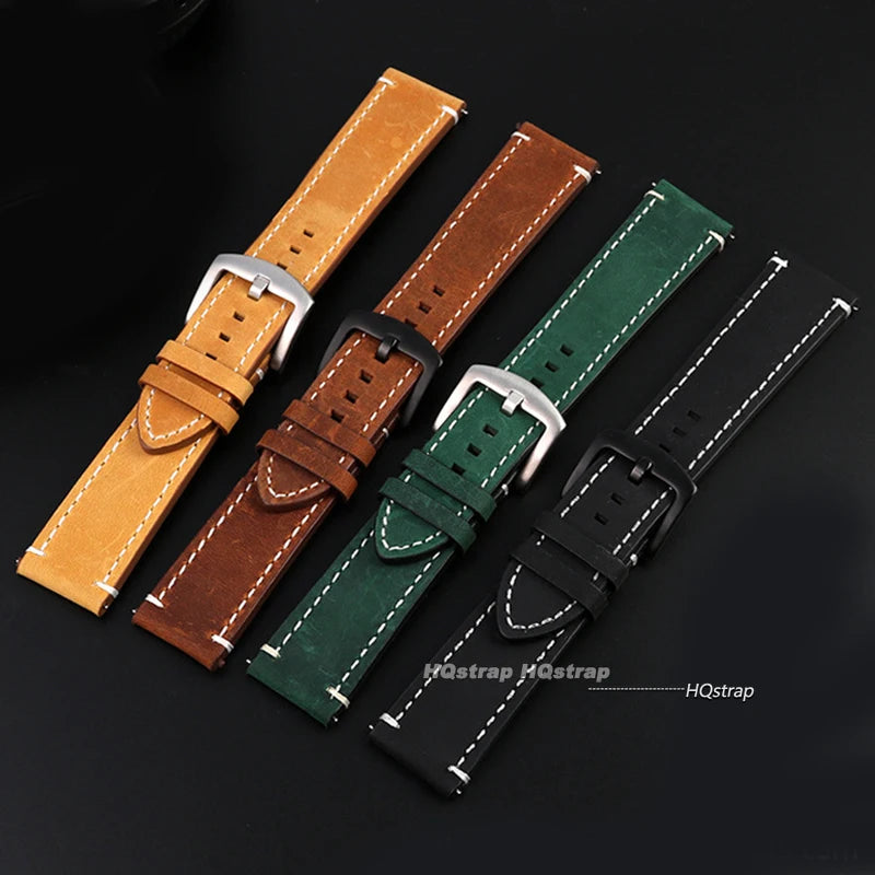 CowLost | product_id-retro-genuine-calf-leather-quick-release-watch-strap-18-24mm-for-seiko-rolex |2