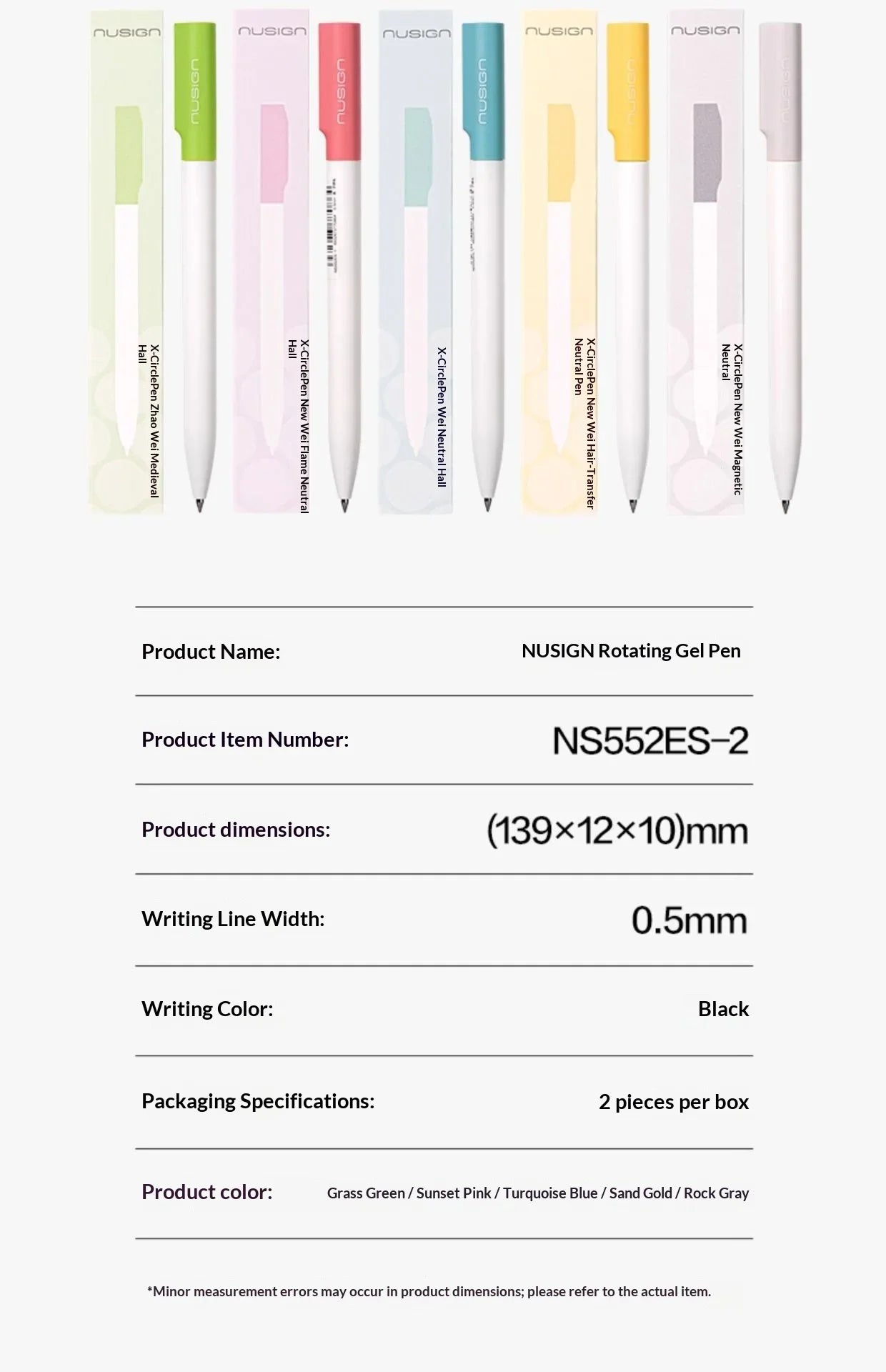 CowLost | product_id-deli-nusign-0-5mm-rotating-gel-pen-silent-smudge-proof-ink-minimalist-professional-writing-pen-for-exams-and-notes |18