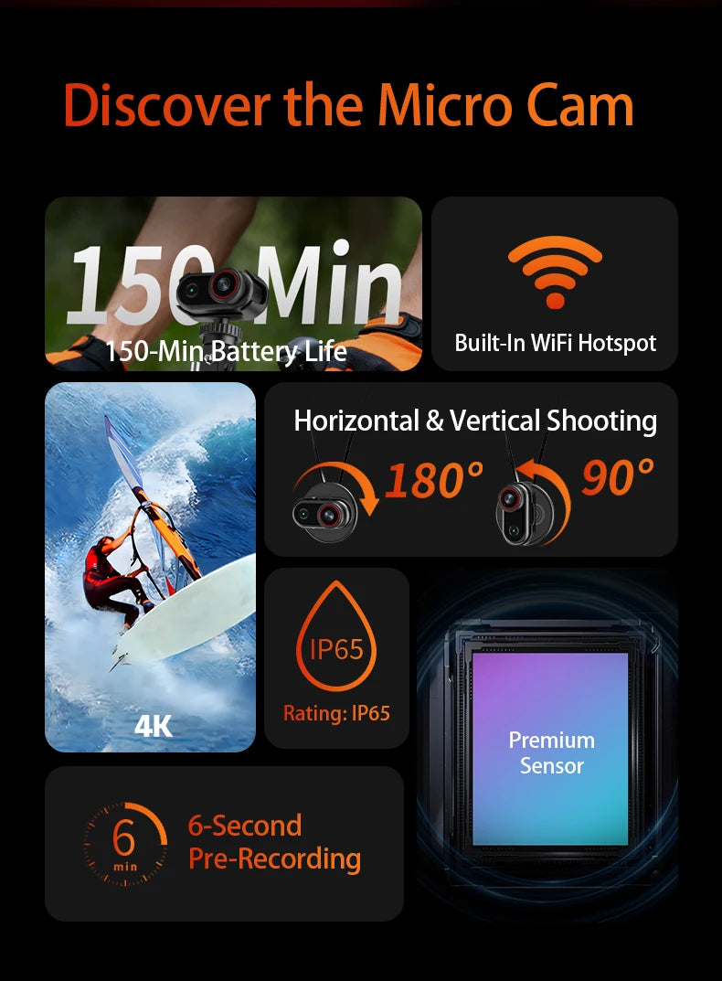 CowLost | product_id-4k-mini-magnetic-sports-action-camera-wifi-waterproof-vlog-recorder |8