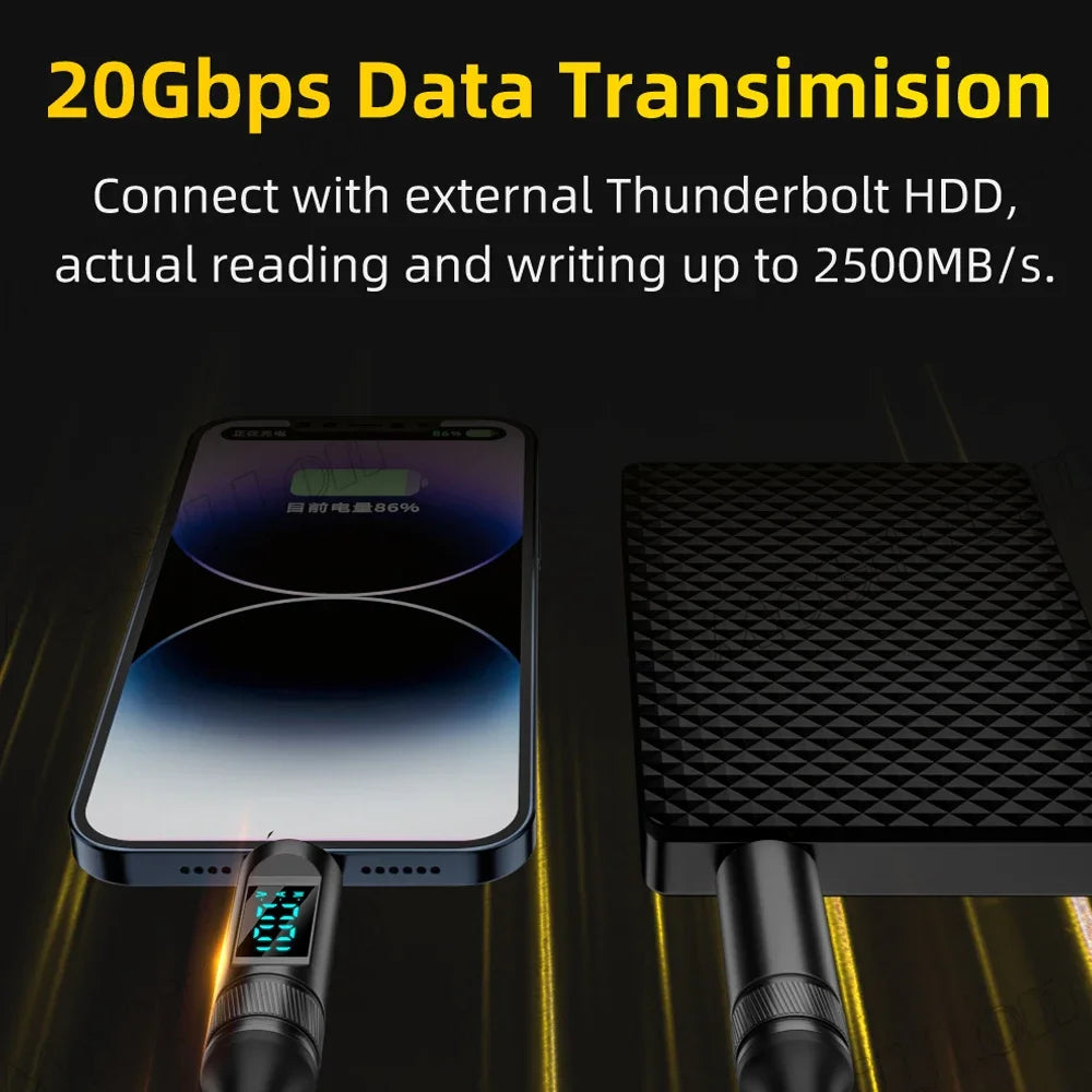 CowLost | product_id-usb-c-to-usb-c-thunderbolt-3-cable-100w-10gbps-usb-3-2-for-iphone-15-macbook-pro-samsung-xiaomi-huawei |4