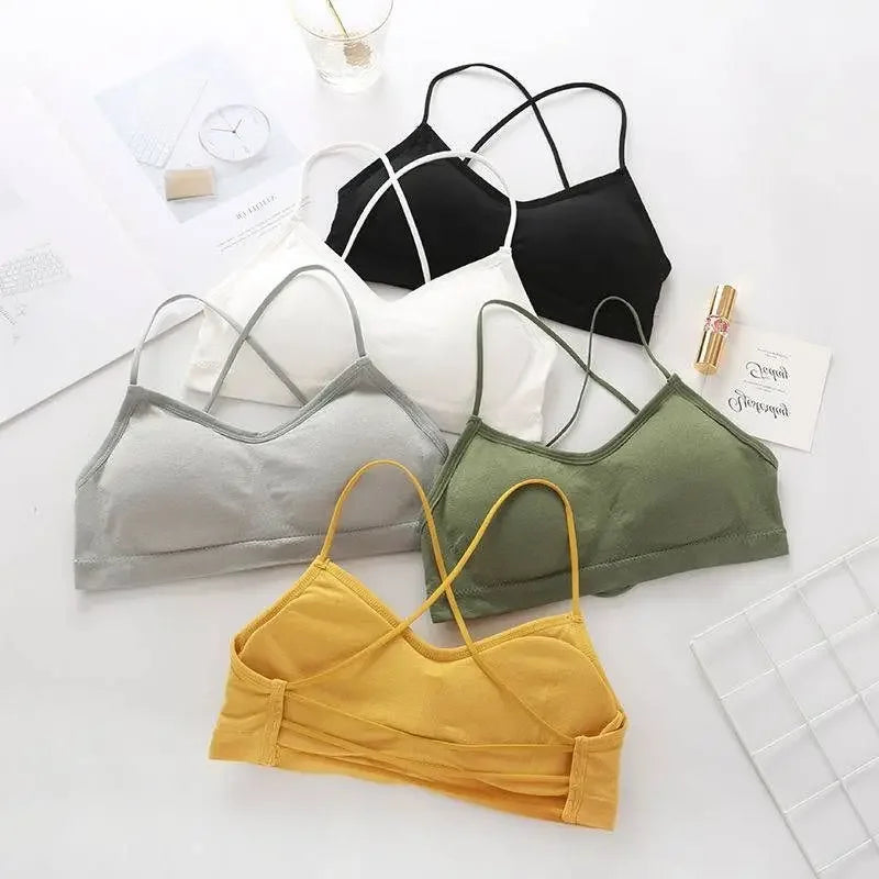 CowLost | product_id-women-s-seamless-cross-back-crop-bra-top-with-removable-pads |6