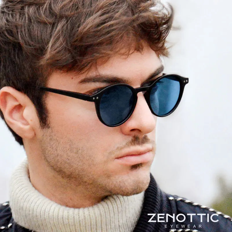 CowLost | zenottic-s-size-retro-circular-polarized-sunglasses |1