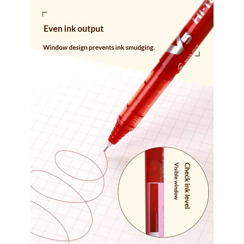CowLost | product_id-pilot-bx-v5-12-color-0-5mm-rollerball-pens-anti-leak-smooth-ink-for-journaling-art-projects |3