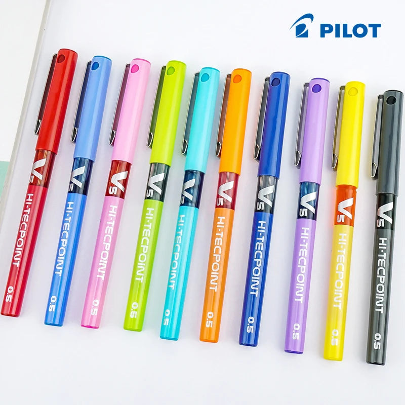 CowLost | product_id-pilot-bx-v5-12-color-0-5mm-rollerball-pens-anti-leak-smooth-ink-for-journaling-art-projects |1