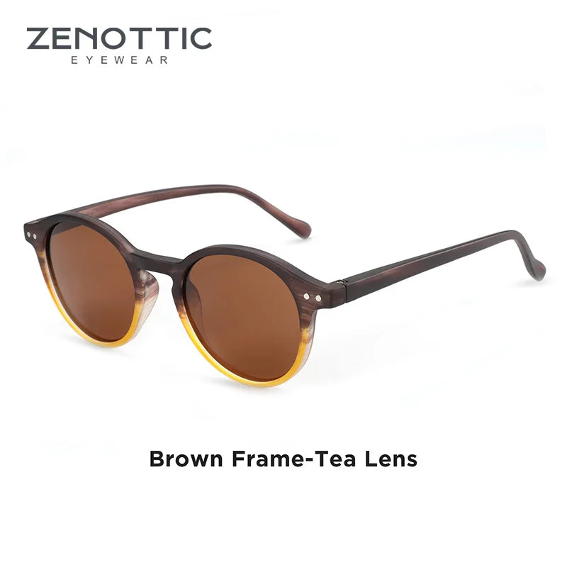 CowLost | zenottic-s-size-retro-circular-polarized-sunglasses |30