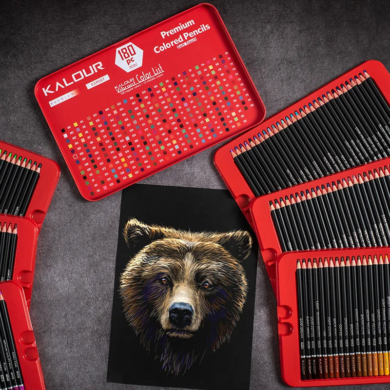 CowLost | art-pencils-product_id-180-color-oily-paint-pencils-set-in-iron-gift-box-for-art-school-drawing |32