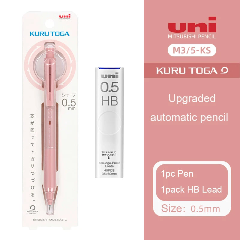 CowLost | product_id-uni-m3-5-ks-kuru-toga-0-5mm-mechanical-pencil-black-technology-for-students-and-kids |11