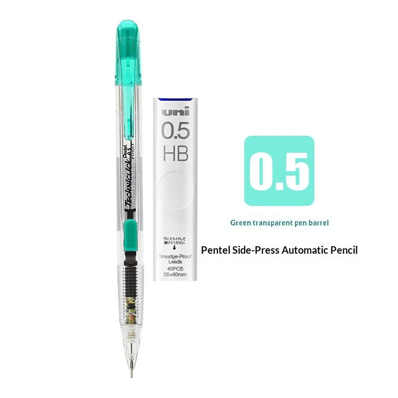 CowLost | product_id-pentel-pd105t-mechanical-pencil-0-5-0-7mm-break-resistant-side-knock-design |32