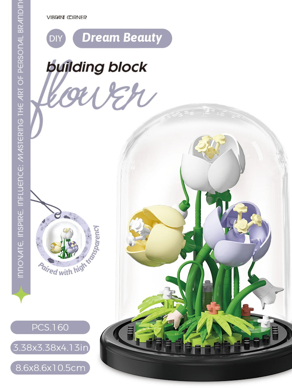 CowLost | product_id-micro-particle-building-block-sunflower-bouquet-diy-puzzle-toy-desktop-decoration |16