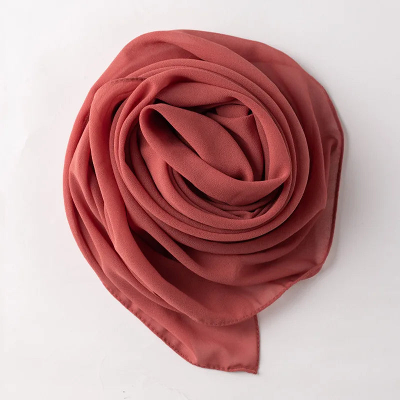 CowLost | 90-90cm-square-solid-color-women-chiffon-hijab |19