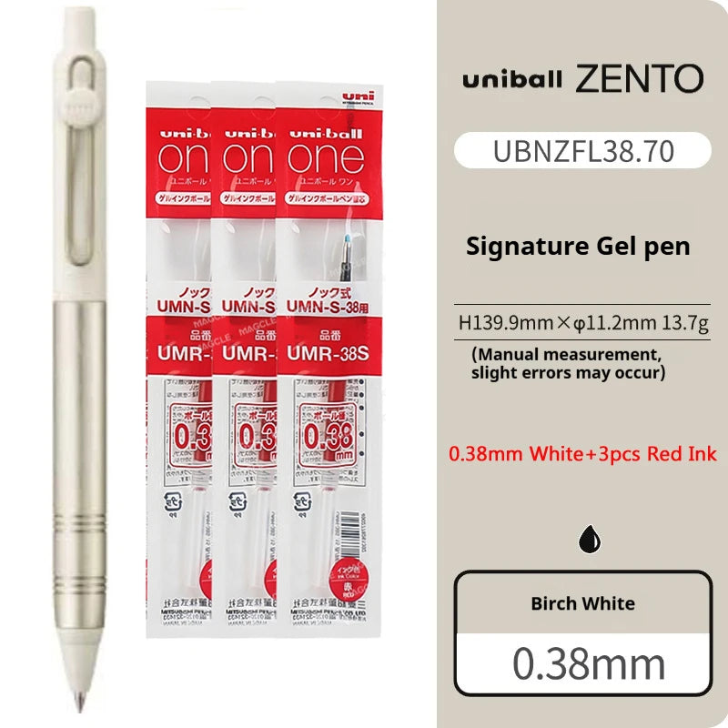 CowLost | product_id-uni-zento-flow-metal-grip-gel-pen-0-38-0-5mm-black-ink-smooth-writing-for-business-journals |36