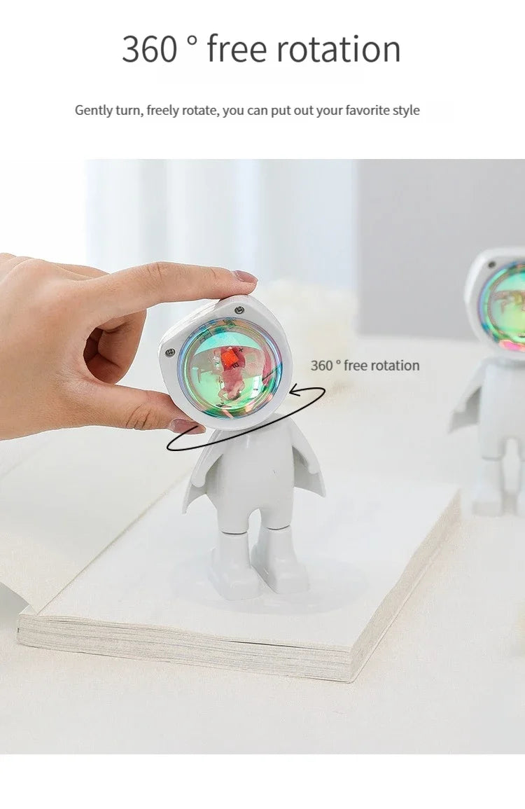 CowLost | product_id-usb-rechargeable-led-astronaut-sunset-rainbow-projection-night-light-with-touch-control |14
