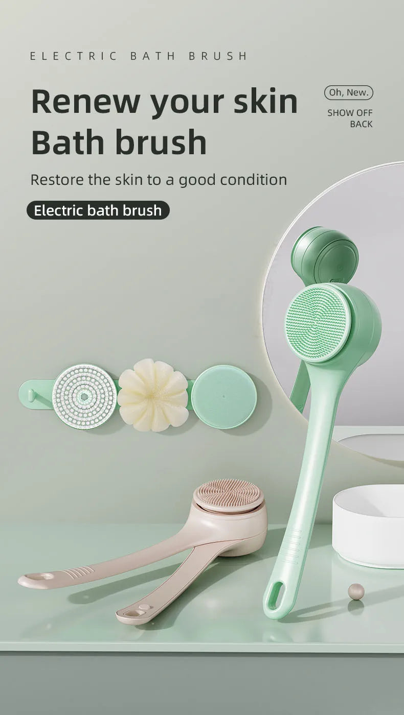 CowLost | product_id-homefish-dual-handle-electric-bath-scrubber-with-long-handle-for-back-exfoliation-and-deep-cleaning |7