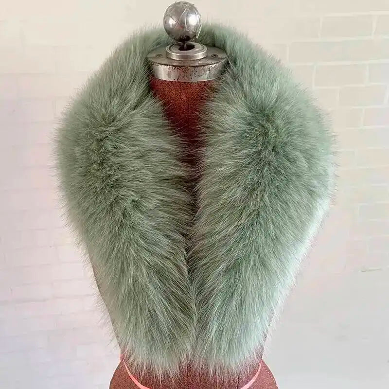 CowLost | fur-collar-women-fashion-autumn-winter-warm-shawl-large-size-neck-warmer |36