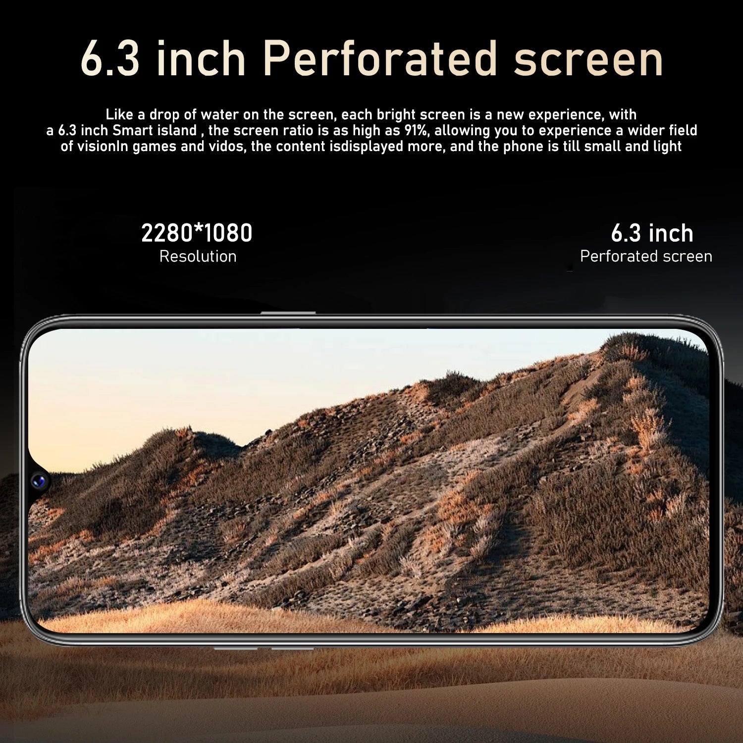 CowLost | fuffi-i17-pro-max-smartphone-android-12-4gb-ram-128gb-rom-6-3-inch-phone-2280x1080hd-24-48mp-4g-network-mobile-phone |8