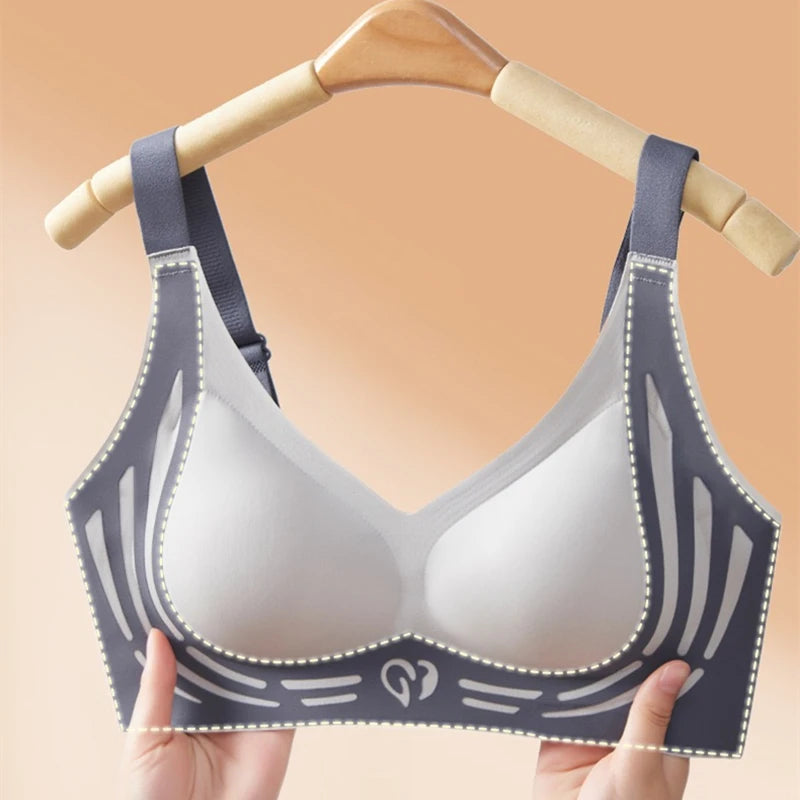 CowLost | product_id-seamless-contrast-push-up-fixed-cup-bra-with-comfortable-back-for-women |1