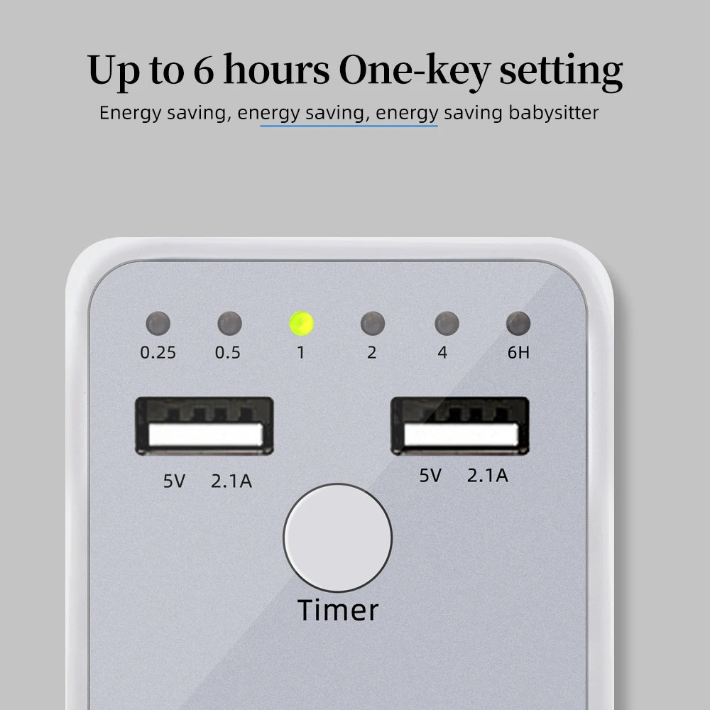 UD02 Digital Multifunction Timer Socket Surge Protector Power Saving Relay Switch EU US FR UK Plug