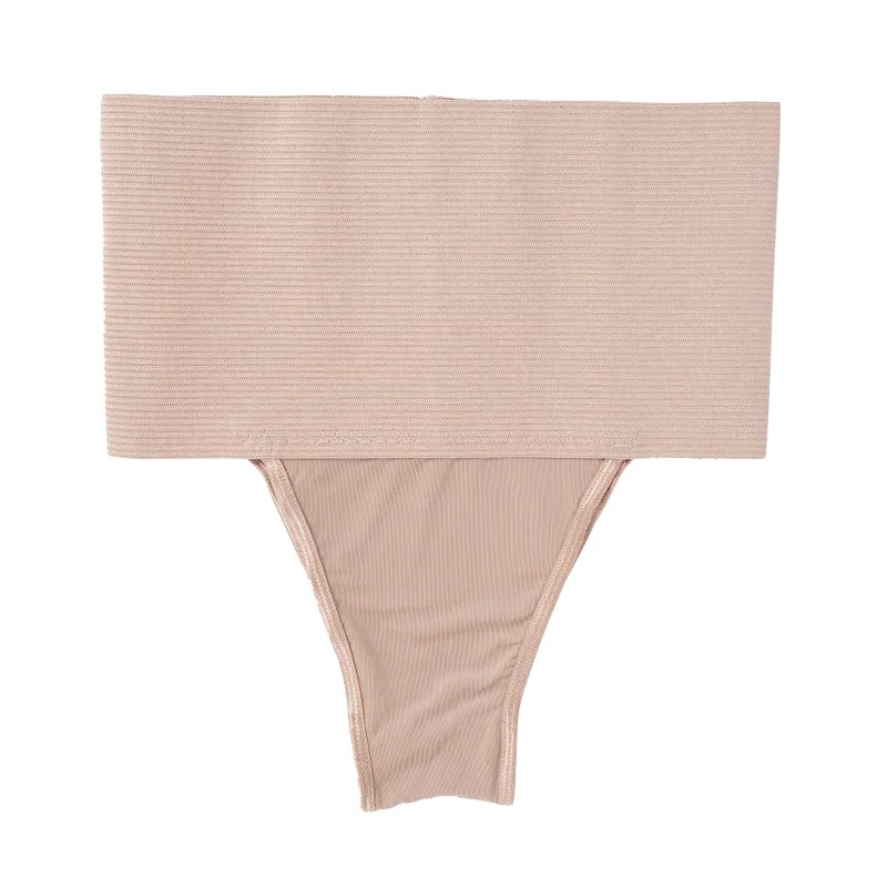 CowLost | womens-high-waist-control-shaper-thongs-xs-2xl-breathable-elastic |7