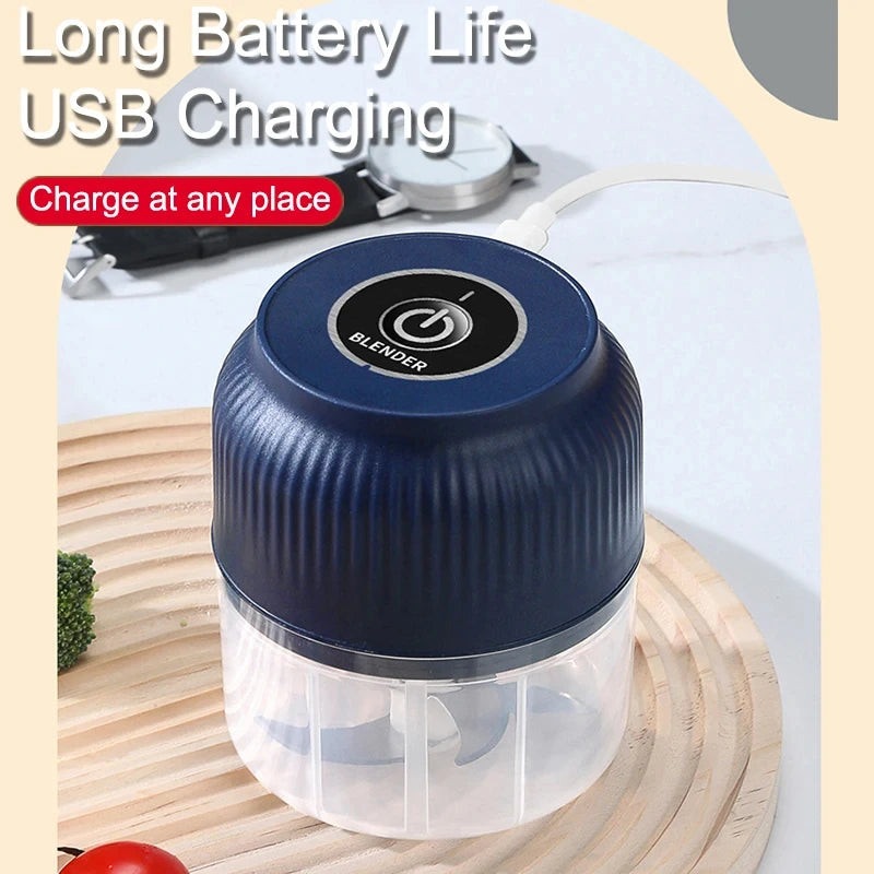 CowLost | garlic-product_id-250ml-mini-wireless-usb-rechargeable-electric-garlic-vegetable-chopper |3