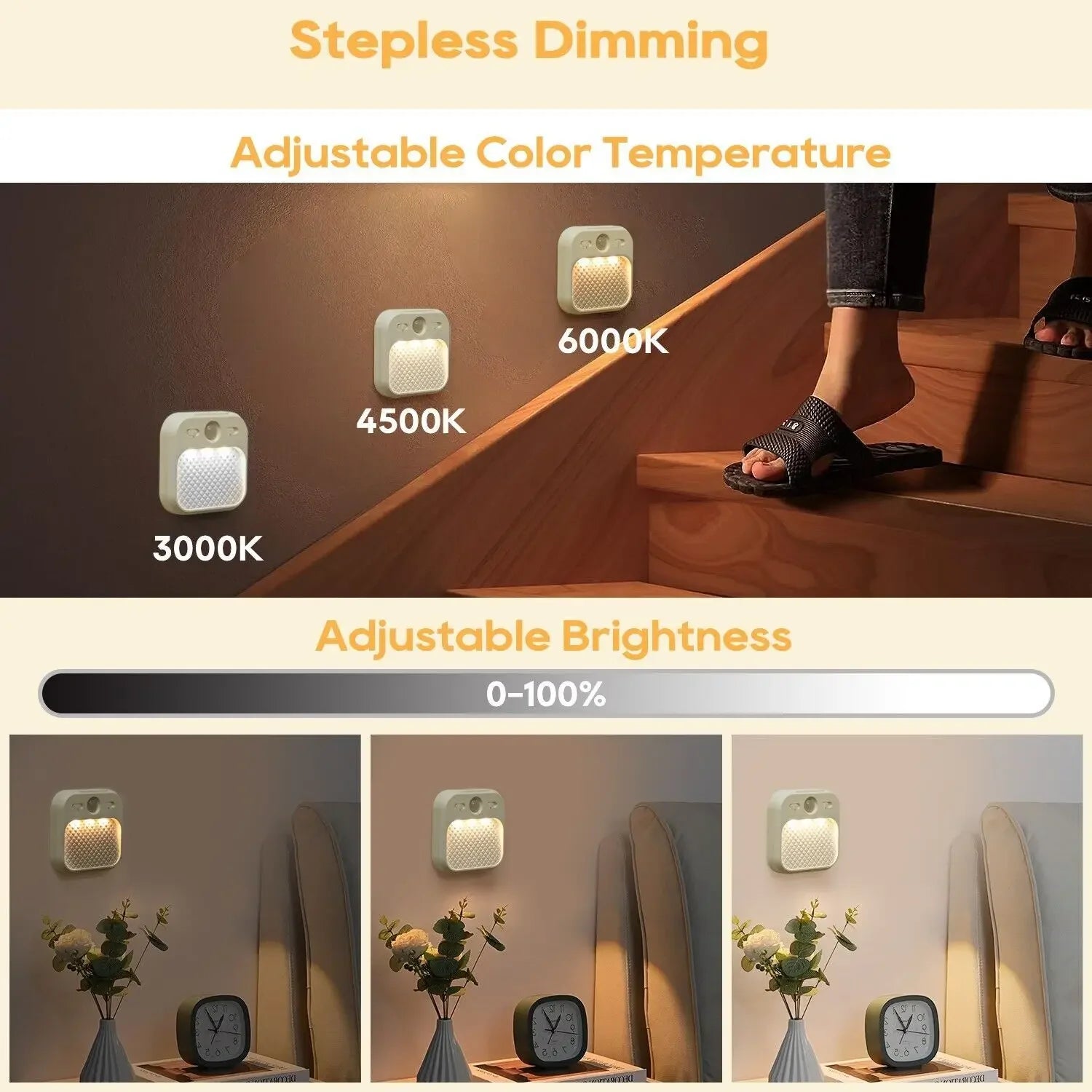 CowLost | product_id-rgb-usb-rechargeable-magnetic-motion-sensor-led-night-light-for-bedroom-stairs-kitchen-cabinet |3