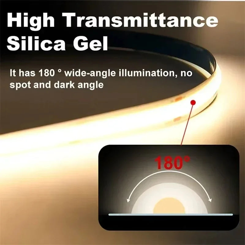 CowLost | light-ropes-strings-product_id-cob-led-strip-light-5v-usb-hand-sweep-push-switch-1-3m-dimmable-flexible-tape-lamp-for-room-lighting |2