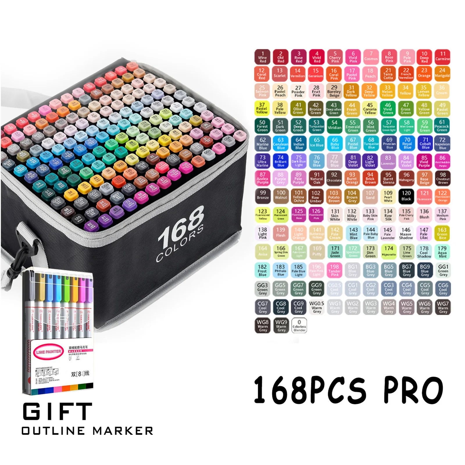 CowLost | product_id-120-color-double-tip-permanent-art-marker-set-for-drawing-design |19