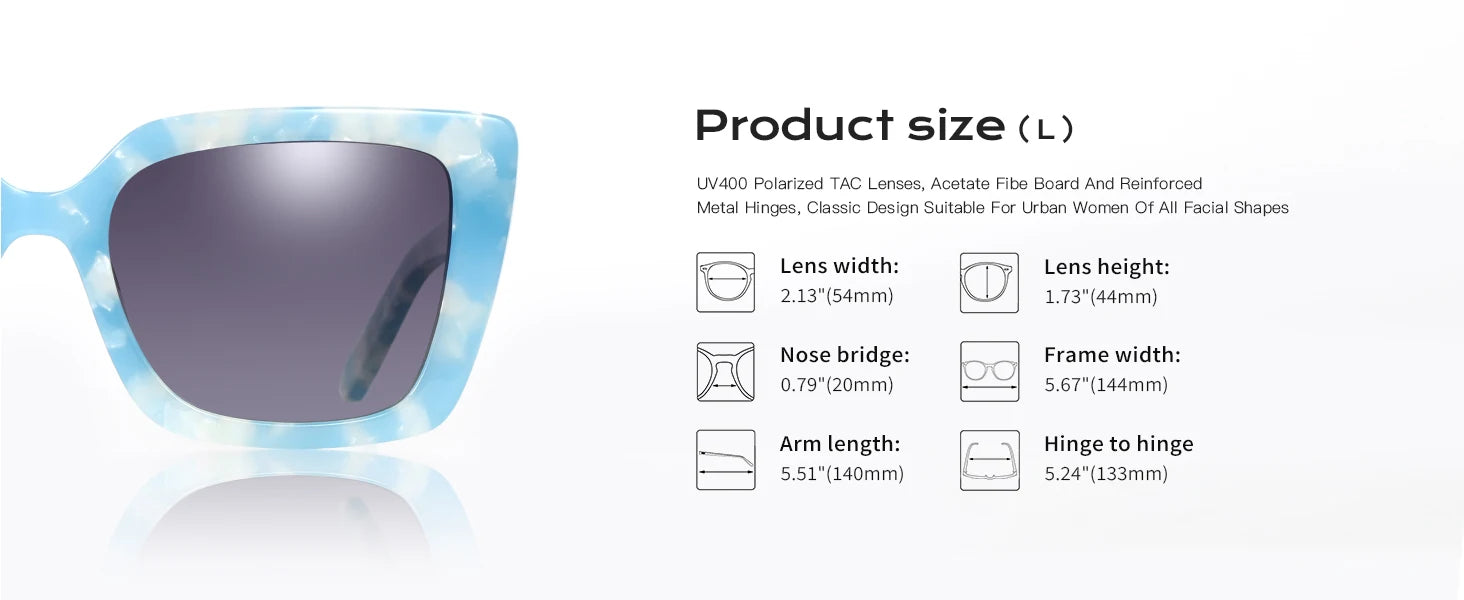 CowLost | zenottic-square-polarized-sunglasses-women-thick-frame-uv400-protection |12