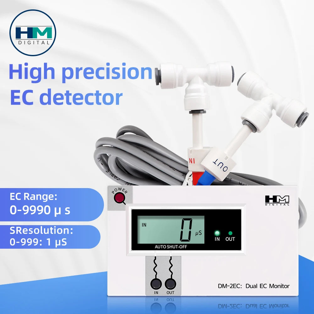 HM Digital Online Water Quality Tester LCD TDS/EC Meter PPM Detection for Pool Laboratory