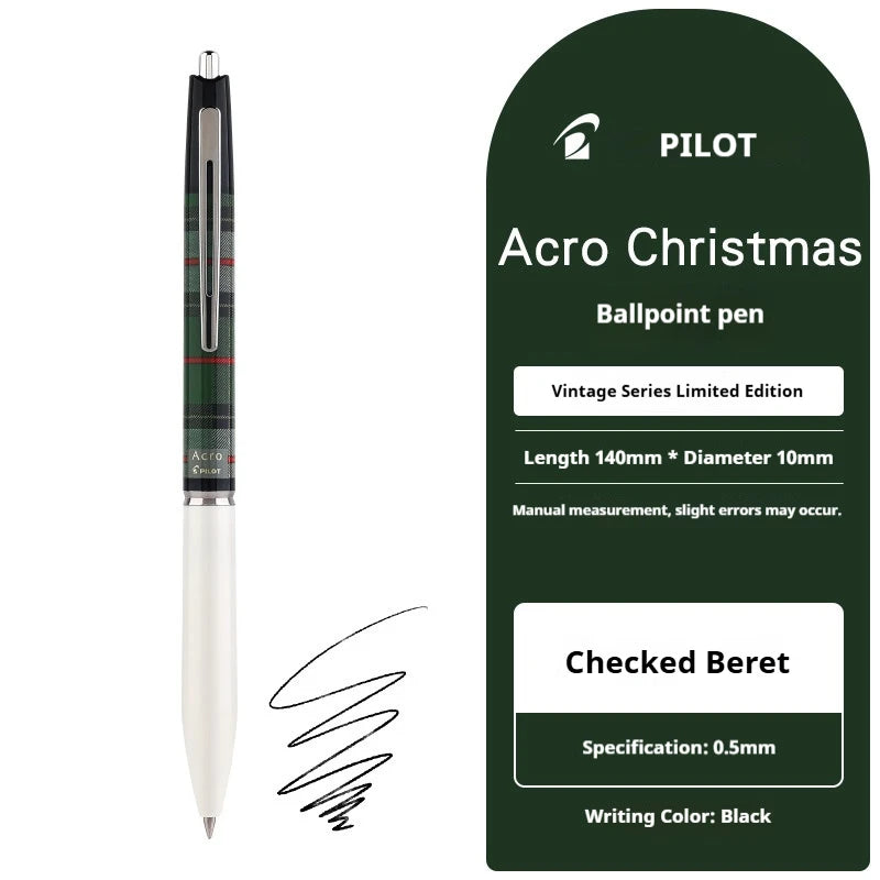 CowLost | product_id-pilot-acro-vintage-ballpoint-pen-limited-christmas-market-smooth-writing-oil-pen |20