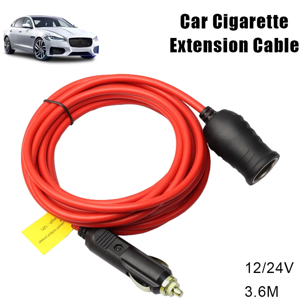 CowLost | product_id-3-6m-12v-24v-car-cigarette-lighter-extension-cable-with-15a-fuse-female-socket-plug |1