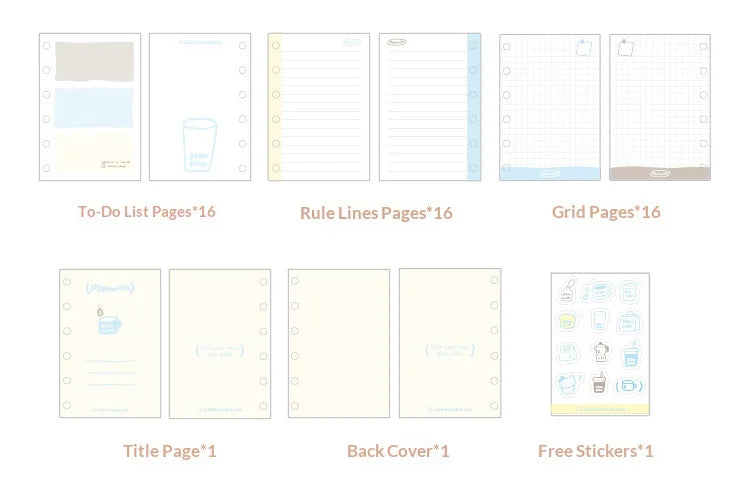 CowLost | product_id-planwith-a7-cafefe-refillable-loose-leaf-pocket-planner-for-goal-setting-task-management |9