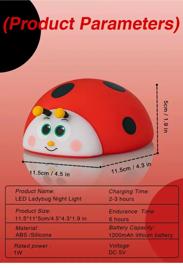 CowLost | product_id-kfvc-rechargeable-touch-control-ladybug-silicone-night-light-for-nursery |20